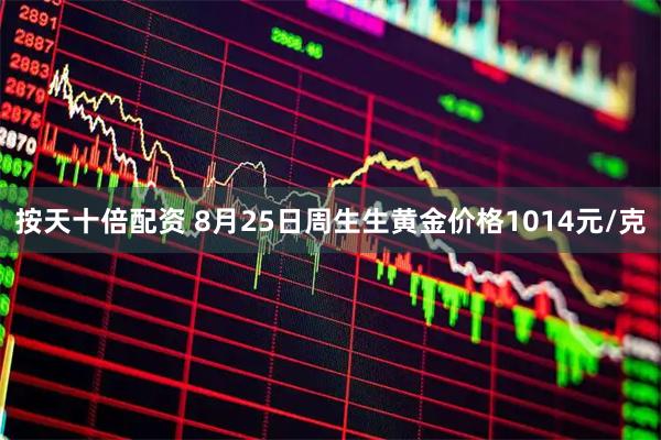 按天十倍配资 8月25日周生生黄金价格1014元/克